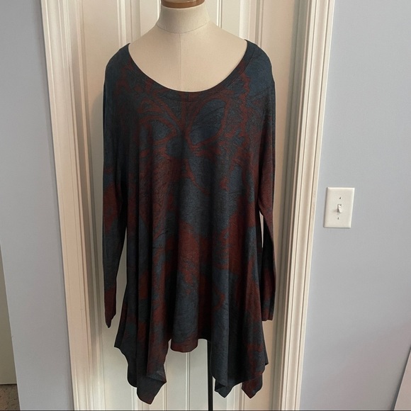 Soft Surroundings Large Renaissance Tunic Top - Picture 1 of 8